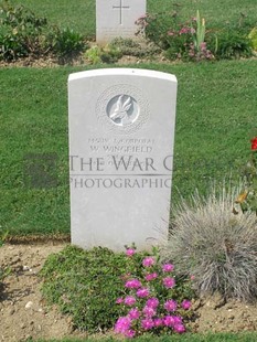 ANCONA WAR CEMETERY - WINGFIELD, W