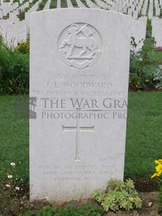 ANCONA WAR CEMETERY - WOODWARD, JAMES LESLIE