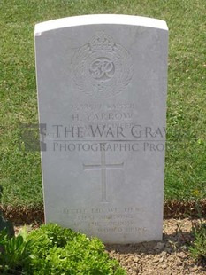 ANCONA WAR CEMETERY - YARROW, HARRY