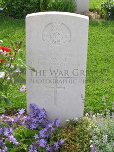 ANCONA WAR CEMETERY - ZWANE, M