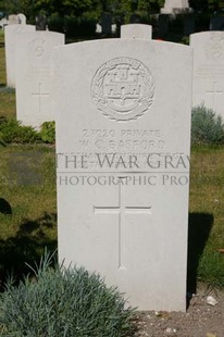 FORT PITT MILITARY CEMETERY - BASFORD, W C