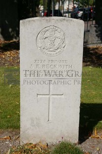 FORT PITT MILITARY CEMETERY - BECKWITH, ARTHUR ERIC