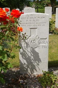 FORT PITT MILITARY CEMETERY - BLISS, FREDERICK WILLIAM