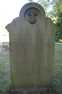 FORT PITT MILITARY CEMETERY - BOWDEN, JOHN-GORST