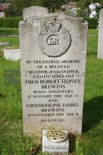 FORT PITT MILITARY CEMETERY - BREWINS, IVAN ROBERT SIDNEY