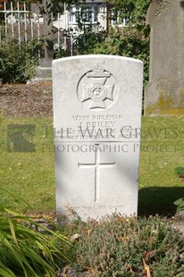 FORT PITT MILITARY CEMETERY - BRILEY, J