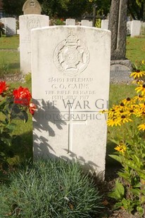 FORT PITT MILITARY CEMETERY - CAINS, G O