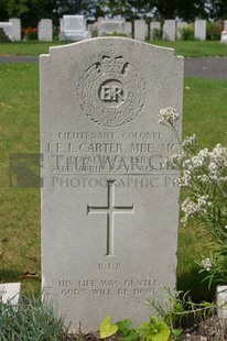 FORT PITT MILITARY CEMETERY - CARTER, JOHN EDWARD LOVELACE