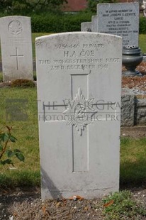 FORT PITT MILITARY CEMETERY - COE, HAROLD ALBERT