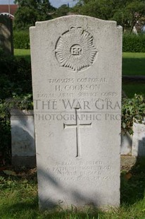 FORT PITT MILITARY CEMETERY - COOKSON, HAROLD