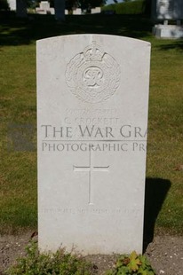 FORT PITT MILITARY CEMETERY - CROCKETT, CHARLES