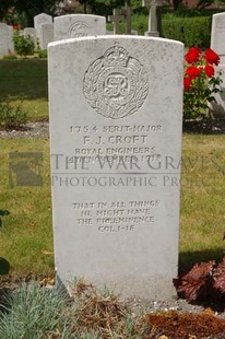 FORT PITT MILITARY CEMETERY - CROFT, FREDERICK JAMES