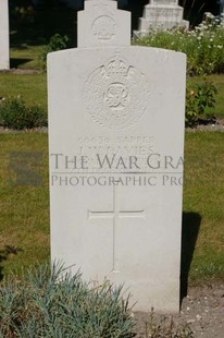 FORT PITT MILITARY CEMETERY - DAVIES, JACK WORTHINGTON