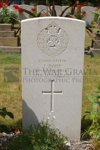 FORT PITT MILITARY CEMETERY - DODD, JIM