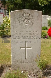 FORT PITT MILITARY CEMETERY - GOODALL, THOMAS WILLIAM