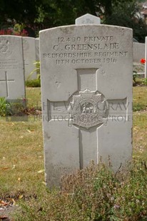 FORT PITT MILITARY CEMETERY - GREENSLADE, CONRAD