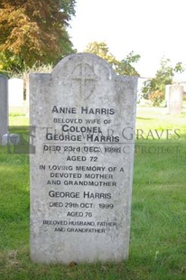 FORT PITT MILITARY CEMETERY - HARRIS, GEORGE