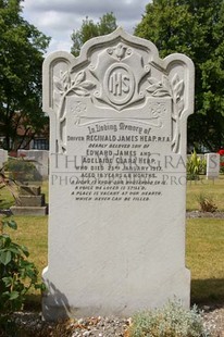 FORT PITT MILITARY CEMETERY - HEAP, REGINALD JAMES