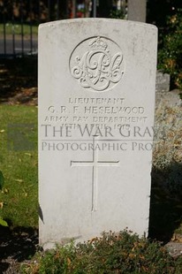 FORT PITT MILITARY CEMETERY - HESELWOOD, G R F