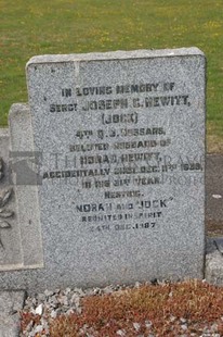 FORT PITT MILITARY CEMETERY - HEWITT, JOSEPH GEORGE