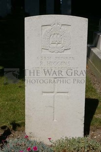 FORT PITT MILITARY CEMETERY - HIGGINS, ROBERT