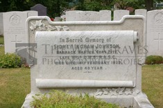 FORT PITT MILITARY CEMETERY - JOHNSON, SIDNEY INGRAM