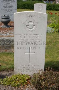 FORT PITT MILITARY CEMETERY - LANGDON, ARTHUR JOHN