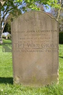 FORT PITT MILITARY CEMETERY - LEAMINGTON, JOHN