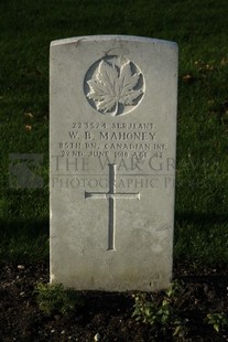 FORT PITT MILITARY CEMETERY - MAHONEY, W B