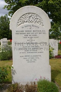 FORT PITT MILITARY CEMETERY - MAYCOCK, WILLIAM GEORGE