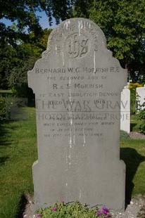 FORT PITT MILITARY CEMETERY - MORRISH, BERNARD