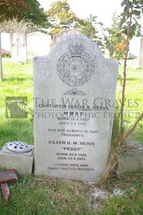 FORT PITT MILITARY CEMETERY - NEAVE, LESLIE A