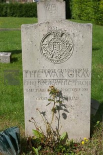 FORT PITT MILITARY CEMETERY - ROBERTSON, GEORGE GUNN HORNE