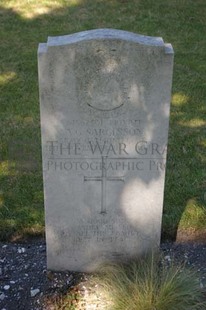 FORT PITT MILITARY CEMETERY - SARGINSON, A G