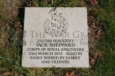 FORT PITT MILITARY CEMETERY - SHEPPARD, JACK