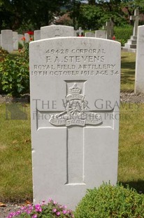 FORT PITT MILITARY CEMETERY - STEVENS, FREDERICK ALBERT