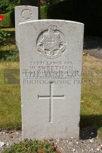 FORT PITT MILITARY CEMETERY - SWEETMAN, W