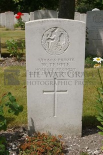 FORT PITT MILITARY CEMETERY - TEMPLE, WILLIAM