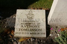 FORT PITT MILITARY CEMETERY - TOMLINSON, ANTHONY