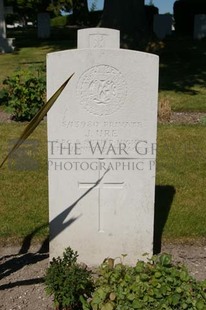 FORT PITT MILITARY CEMETERY - URE, JAMES