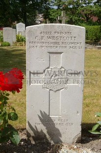 FORT PITT MILITARY CEMETERY - WESTCOTT, CECIL FREDERICK