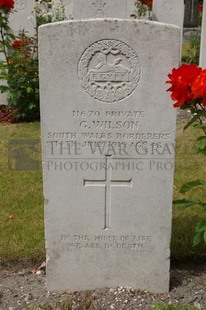 FORT PITT MILITARY CEMETERY - WILSON, GEORGE