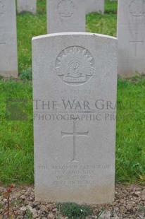 LE GRAND HASARD MILITARY CEMETERY, MORBECQUE - IRBY, WILLIAM