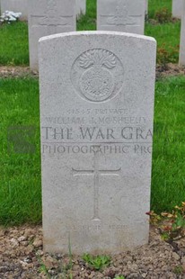 LE GRAND HASARD MILITARY CEMETERY, MORBECQUE - McSHEEHY, WILLIAM J.