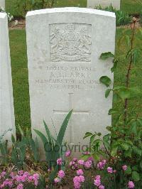 Couin New British Cemetery - Clarke, A