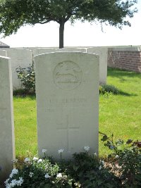 Couin New British Cemetery - Pearson, Joseph Lancelot