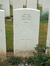 Couin New British Cemetery - Robinson, Harry