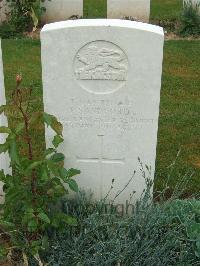 Couin New British Cemetery - Sandford, Percy