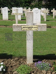 GLAGEON COMMUNAL CEMETERY - BOTSCHAROW, NICOLAI