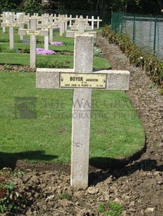 GLAGEON COMMUNAL CEMETERY - BOYER, AUGUSTIN